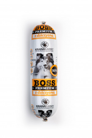 Boss Premium konservuotas pašaras Venison dešra 1000 g