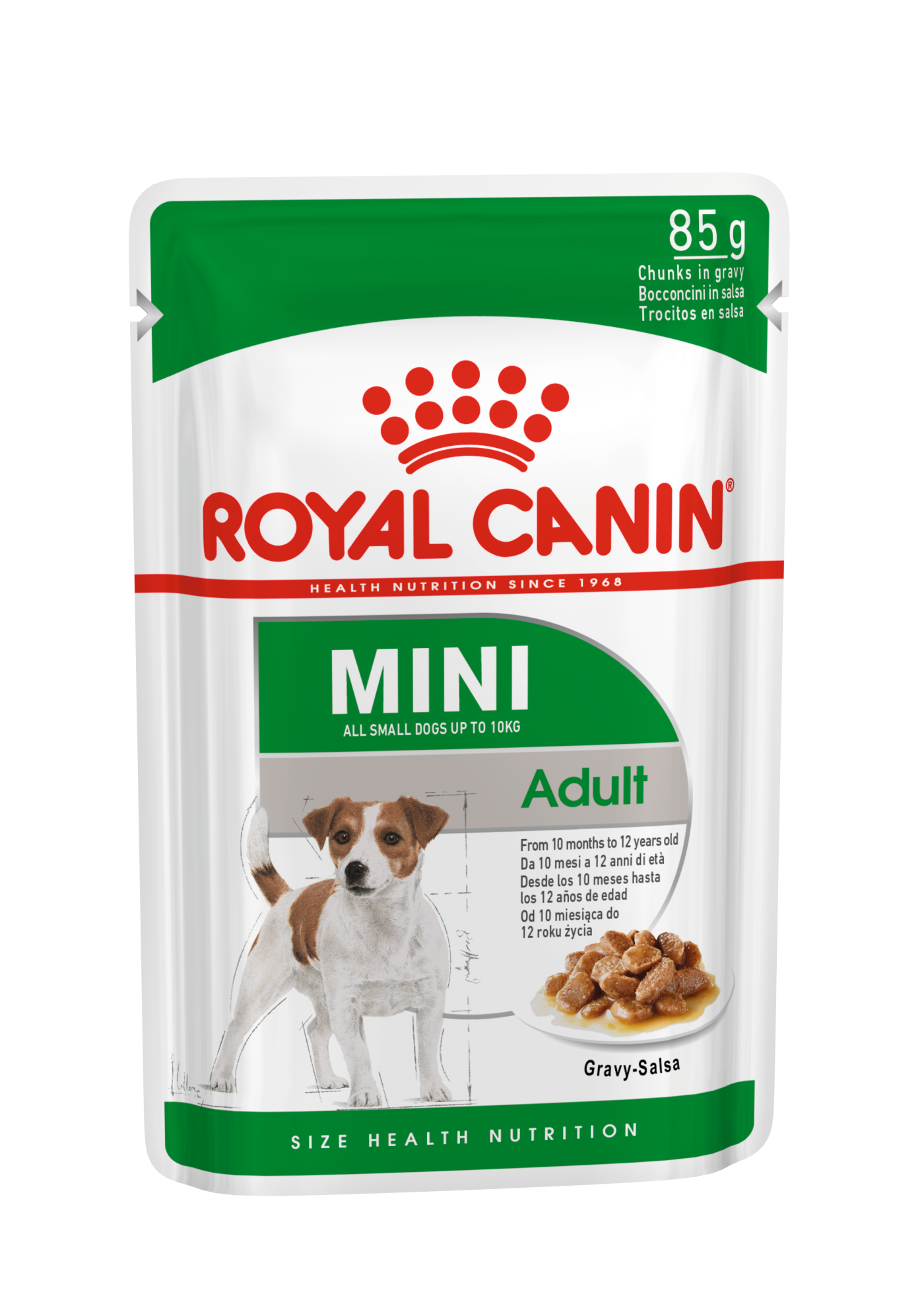 SHN Dog Mini Adult Gravy 12x85 g - Image 1