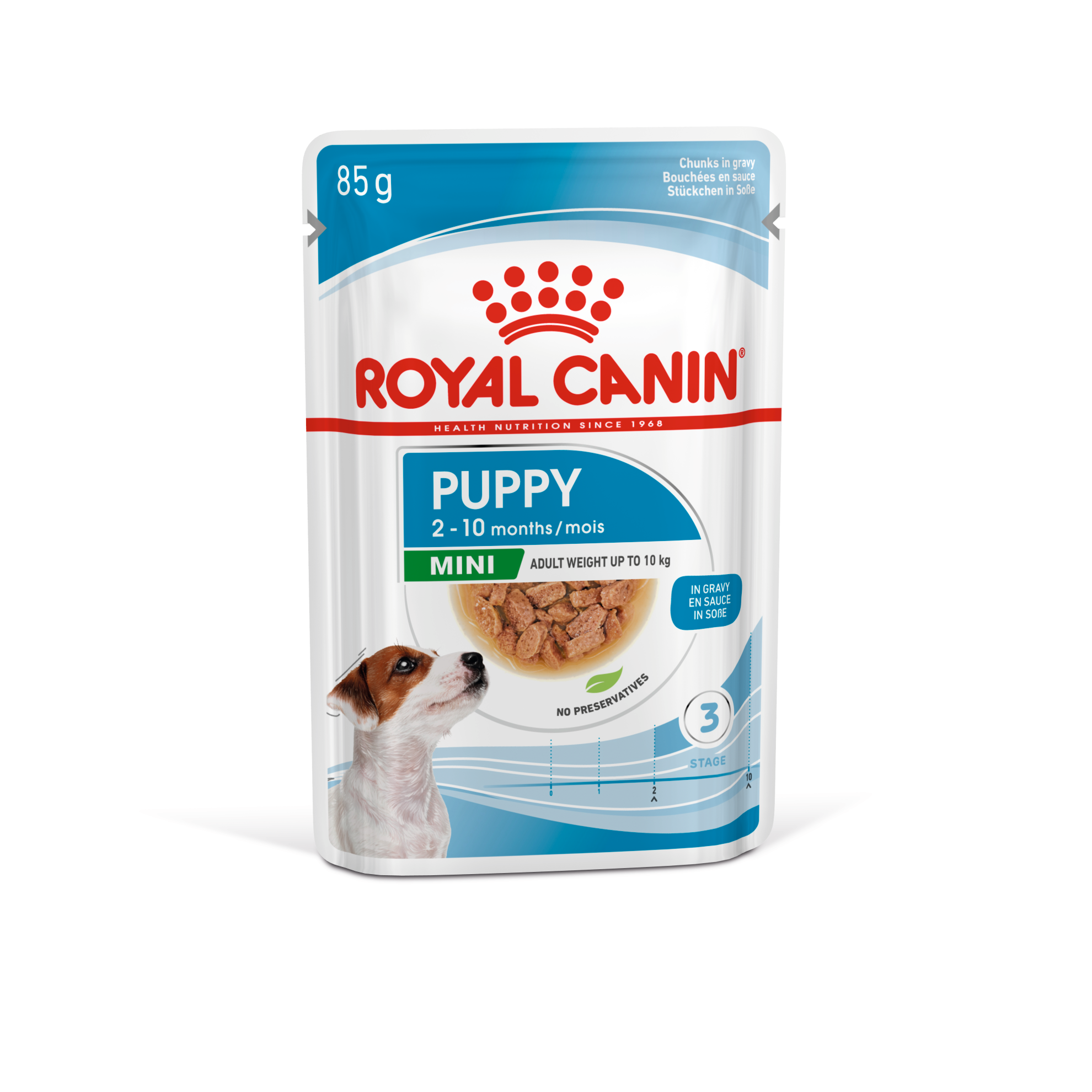 SHN Dog Mini Puppy Gravy 12x85 g - Image 1