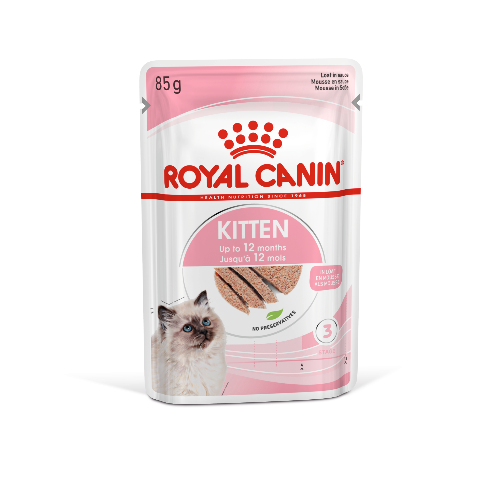 FHN Cat Kitten Instinctive Loaf 12x85 g - Image 1