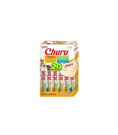 INABA CAT CHURU VARIETY CHICKEN 20x14g (280g)