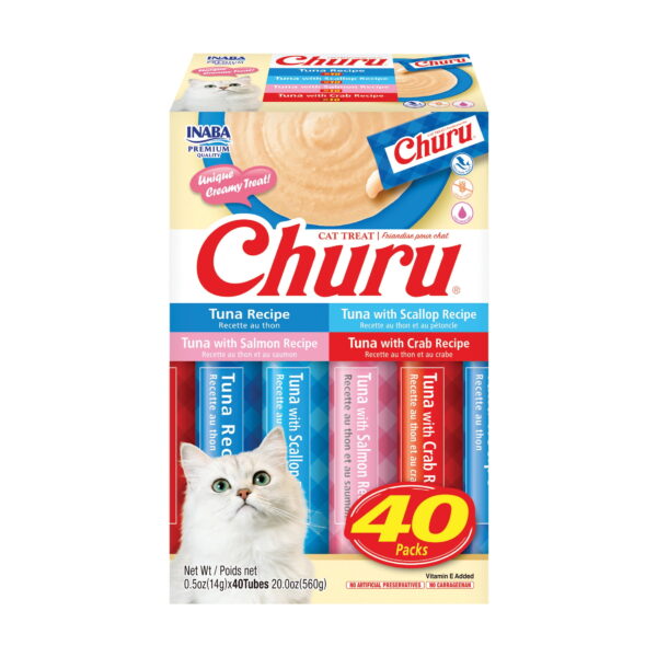 INABA Cat Churu Variety Tuna 40x14g (560g)