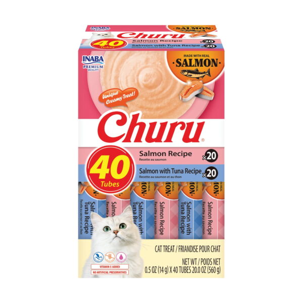 Inaba Churu Salmon 40x14g
