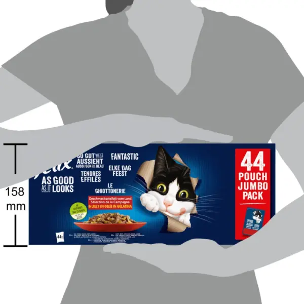 Purina Felix Fantastic Mix in jelly 44 x 85g