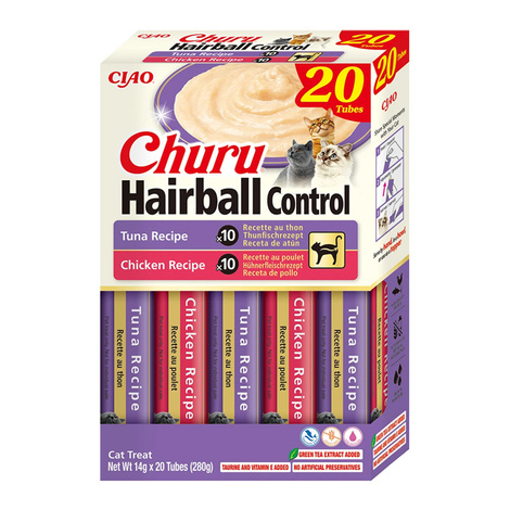 Inaba Churu Hairball Variety CAT 20x14g (280g)