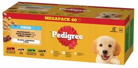 Pedigree Junior Selection of Flavors in jelly (40x100g)